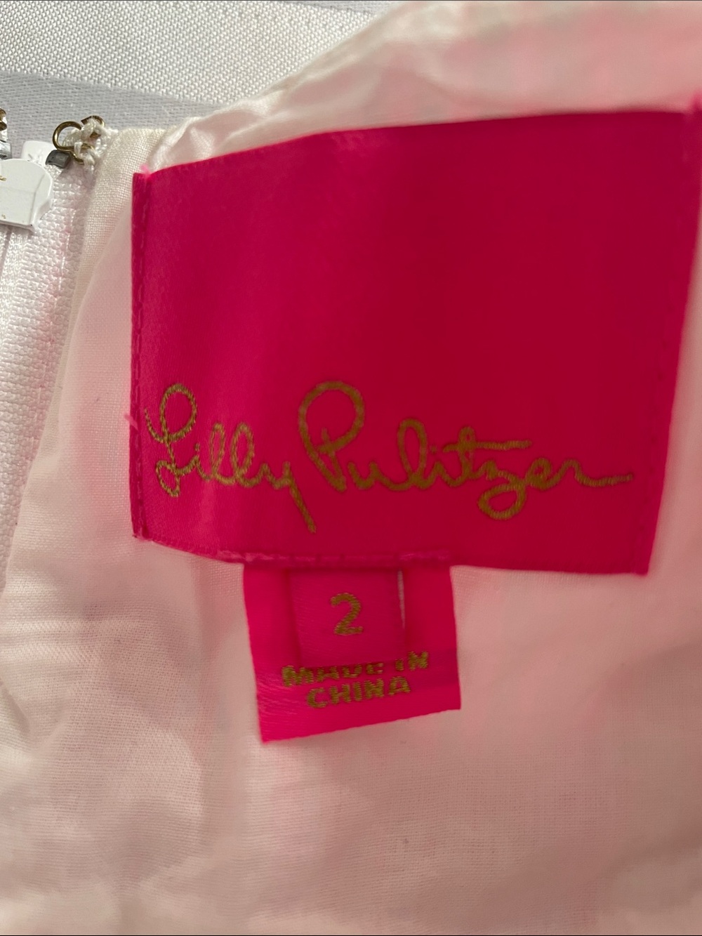 Lilly Pulitzer Pink & White Striped Spaghetti Strap Sundress with Bow - Picture 9 of 12